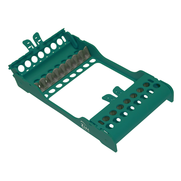 Cassette à instruments E-Z Jett pour 8 instruments jade