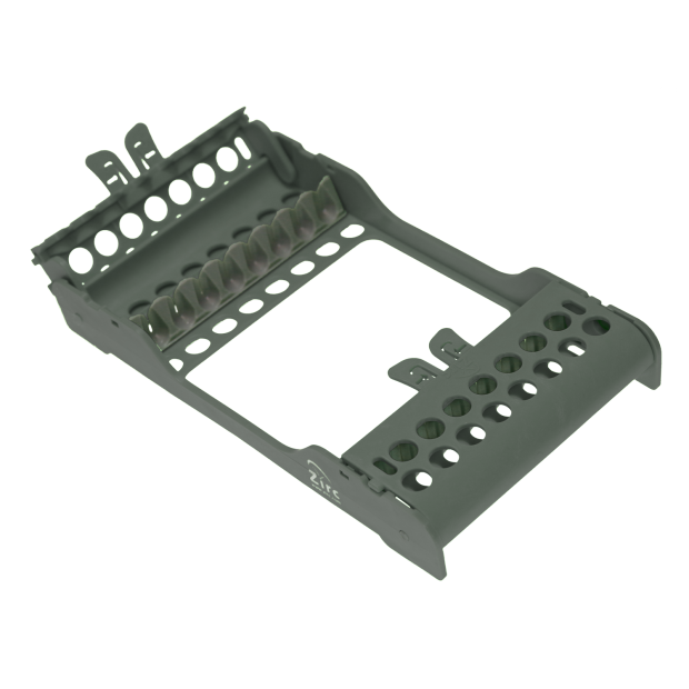 Cassette à instruments E-Z Jett pour 8 instruments gris
