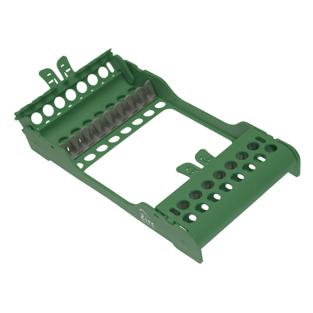 Cassette à instruments E-Z Jett pour 8 instruments vert