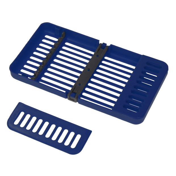 Steri Compact Cassette (10,2 x 17,8 x 1,6 cm) bleu nuit
