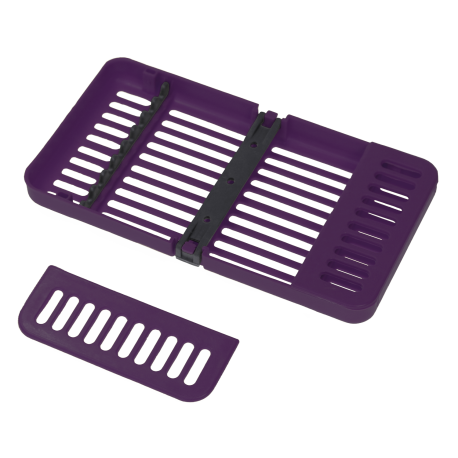 Steri Compact Cassette (10,2 x 17,8 x 1,6 cm) prune