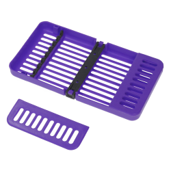 Steri Compact Cassette (10,2 x 17,8 x 1,6 cm) neon violet