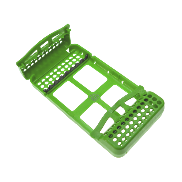 Cassette à instruments E-Z Jett SLIM pour 8 instruments neon vert