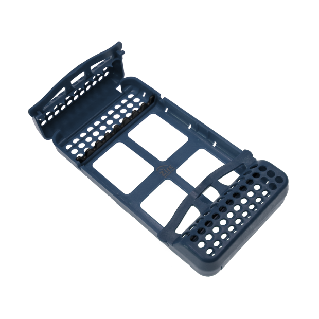 Cassette à instruments E-Z Jett SLIM pour 8 instruments bleu