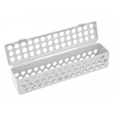 Conteneur stérile (20,3 x 4,4 x 4,4 cm) blanc