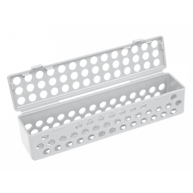 Conteneur stérile (20,3 x 4,4 x 4,4 cm) blanc