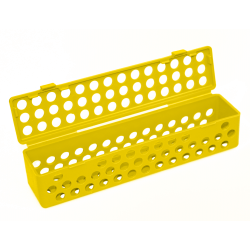 Conteneur stérile (20,3 x 4,4 x 4,4 cm) neon jaune