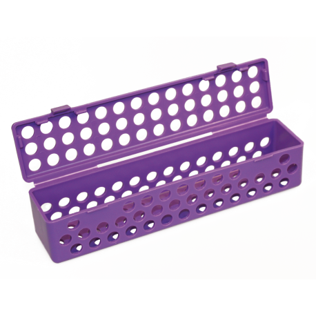 Conteneur stérile (20,3 x 4,4 x 4,4 cm) neon violet