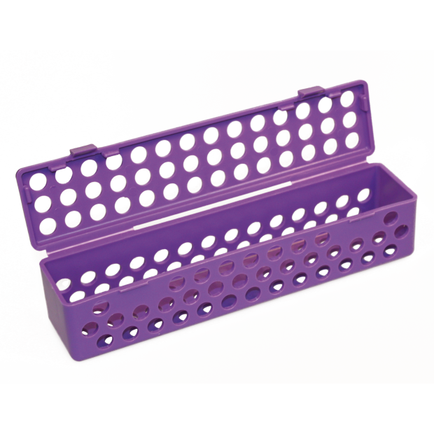 Conteneur stérile (20,3 x 4,4 x 4,4 cm) neon violet