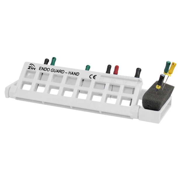 Endo Guard stérile manuel (14,1 x 1,3 x 5,1 cm) blanc