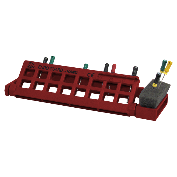 Endo Guard stérile manuel (14,1 x 1,3 x 5,1 cm) rouge