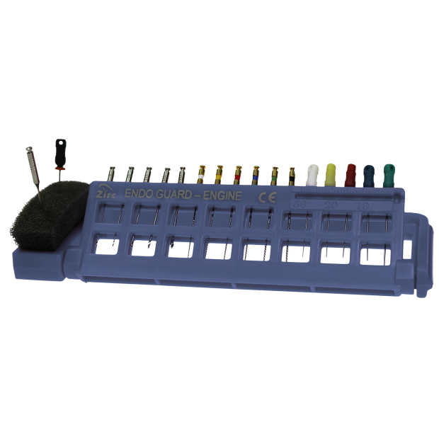 Endo Guard stérile mécanique (14,1 x 1,3 x 5,1 cm) ) bleu