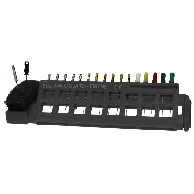 Endo Guard stérile mécanique (14,1 x 1,3 x 5,1 cm) ) gris