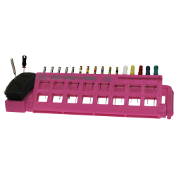 Endo Guard stérile mécanique (14,1 x 1,3 x 5,1 cm) ) neon rose