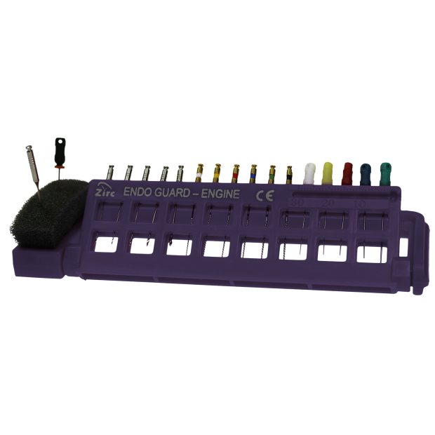 Endo Guard stérile mécanique (14,1 x 1,3 x 5,1 cm) ) prune