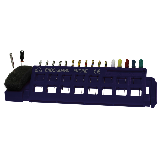 Endo Guard stérile mécanique (14,1 x 1,3 x 5,1 cm) ) bleu nuit