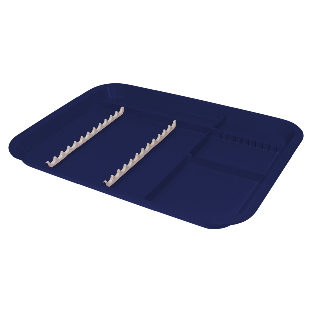 Plateau B-Lok compartimenté (34,0 x 24,4 x 2,2 cm) Bleu Nuit