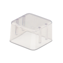 Couvercle Bur Block (8 trous) transparent