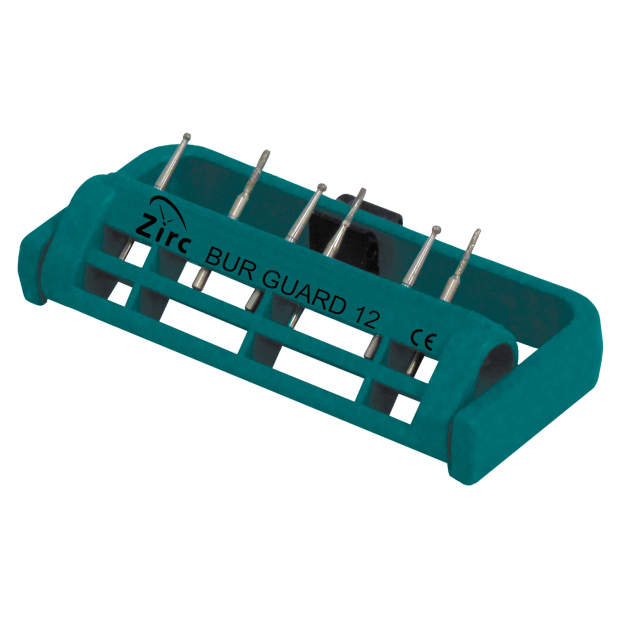 Porte-fraises stérile Bur Guard (12 Trous) (7,0 x 3,2 cm) jade