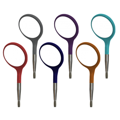 Tête de Miroir bucal Crystal HD n°4 , Assortiment JEWEL x12