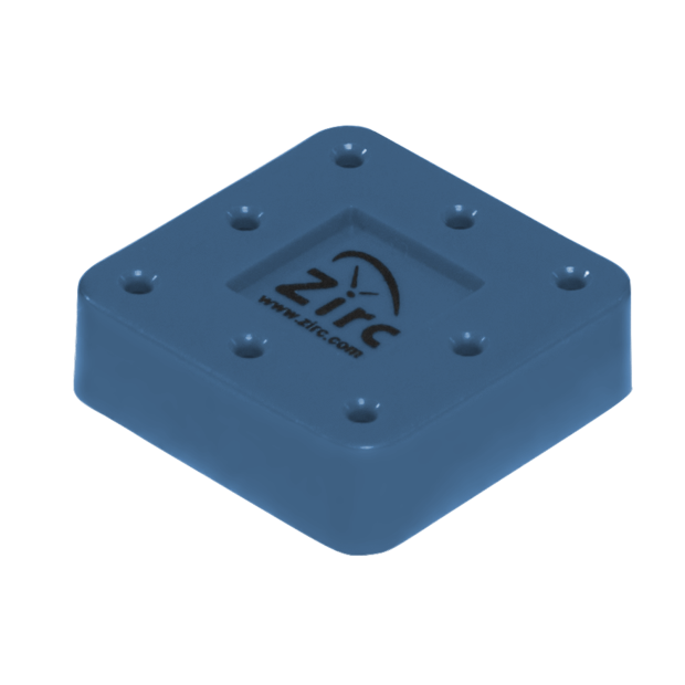 Porte-fraises Bur Block 8 trous bleu