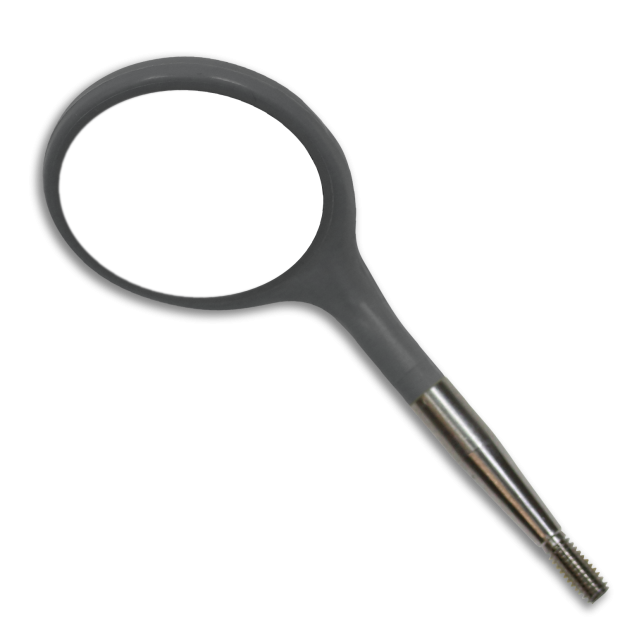 Tête de Miroir bucal Crystal HD n°5 , gris x12