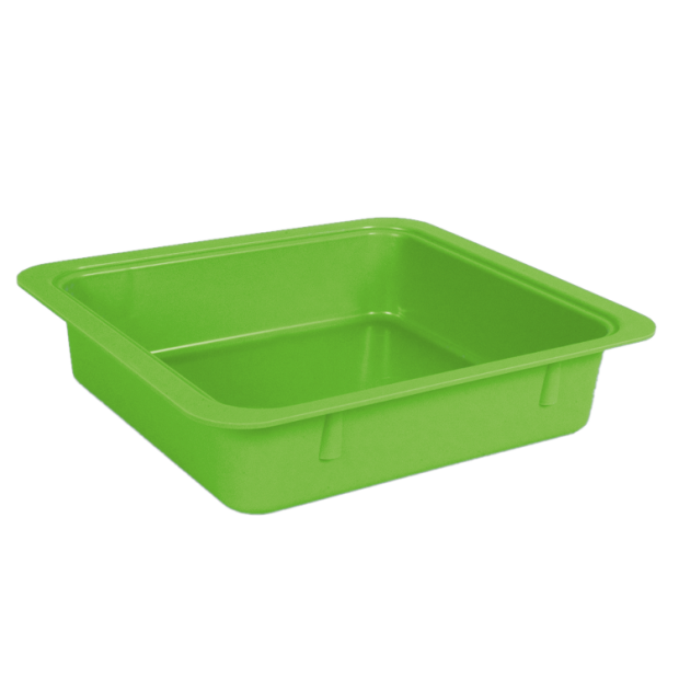 Tubs à matériaux seul (31,1 x 27,6 7,0 cm) neon vert