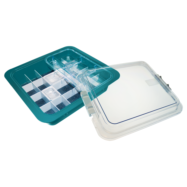 Tub à matériaux complet avec accessoires (32,0 x 30,0 x 10,2 cm) Turq