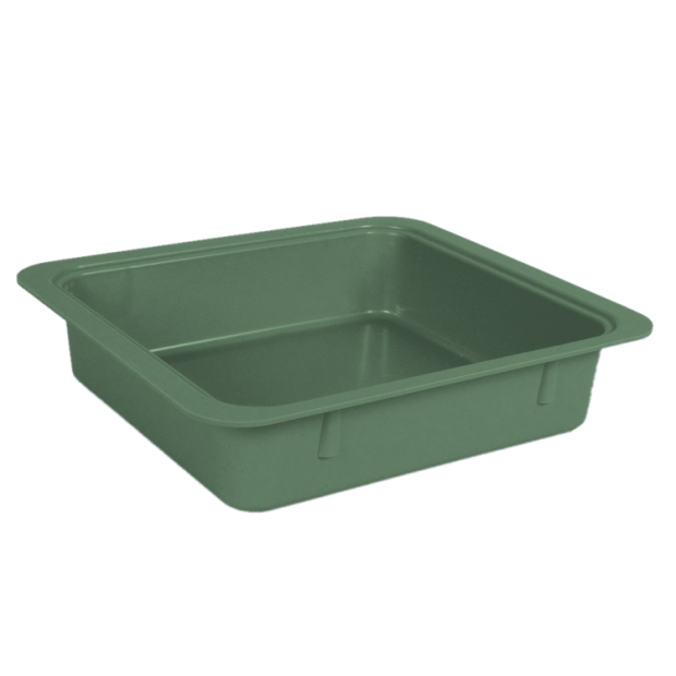 Tubs à matériaux seul (31,1 x 27,6 7,0 cm) vert