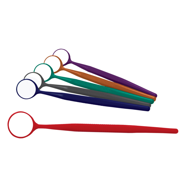 Miroir bucal Crystal HD, manche fin, n°4 , Assortiment JEWEL x12 auto