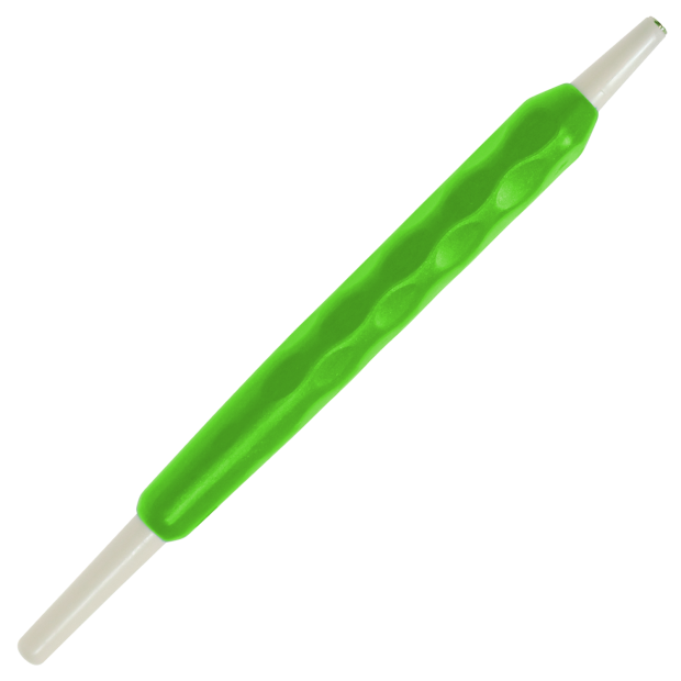 Manche Ergo grip pour miroir buccaux vert néon