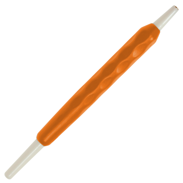 Manche Ergo grip pour miroir buccaux orange néon