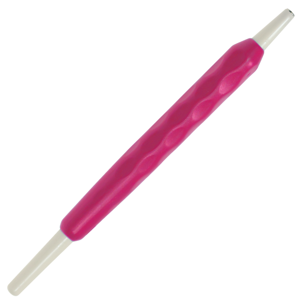 Manche Ergo grip pour miroir buccaux rose néon