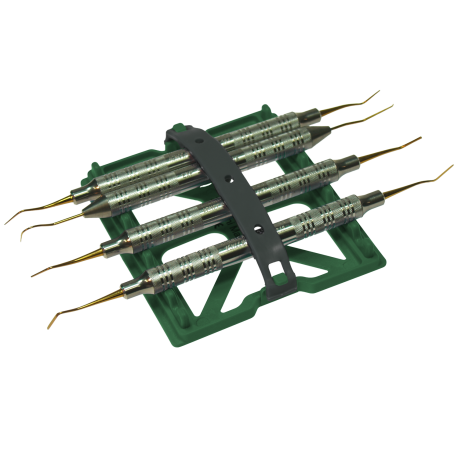 Mini tapis à instruments (10,2 x 17,8 x 1,6 cm) vert