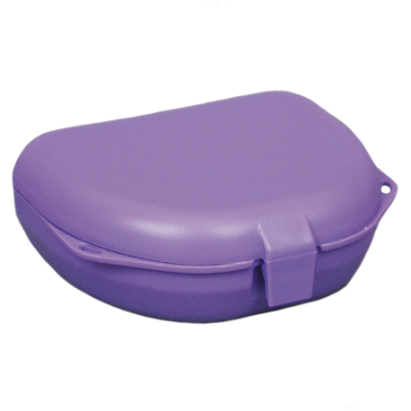 Boite pour goutière ou contention (12 pièces) néon violet