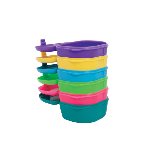 Boite à goutière/contention - profonde et empilable (x12) Assortiment