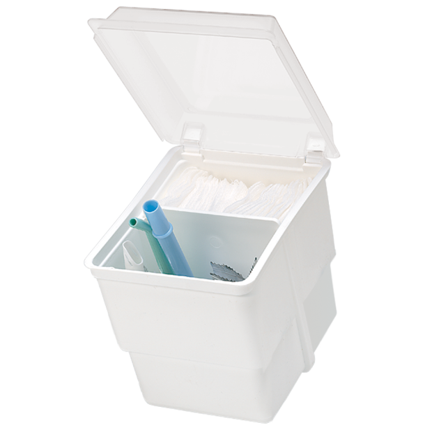 E-Z Storage système avec couvercle blanc (13,4 x 10,9 cm)