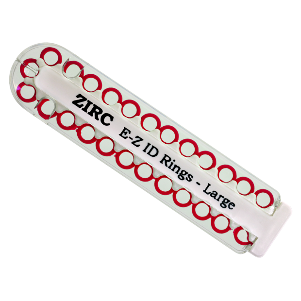 Kit d'anneaux silicone Ø6mm (x25) rouge