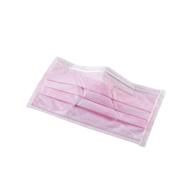 Masque de protection 3 rose Monoart (x50)