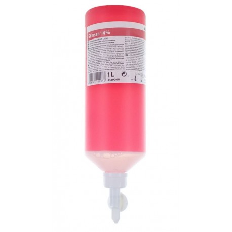 SKINSAN 4% BTL 1LT AIRLESS - SAVON ANTIMICROBIEN