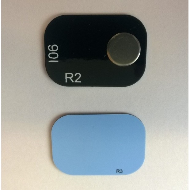 JEU DE 6 PLAQUES ERLM IDOT TAILLE 0