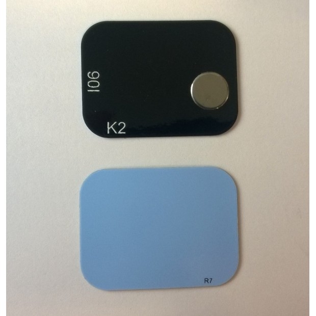 JEU DE 6 PLAQUES ERLM IDOT TAILLE 2