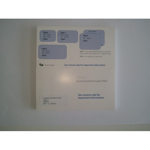 PLAQUE CAPTEUR IDOT TAILLE 1