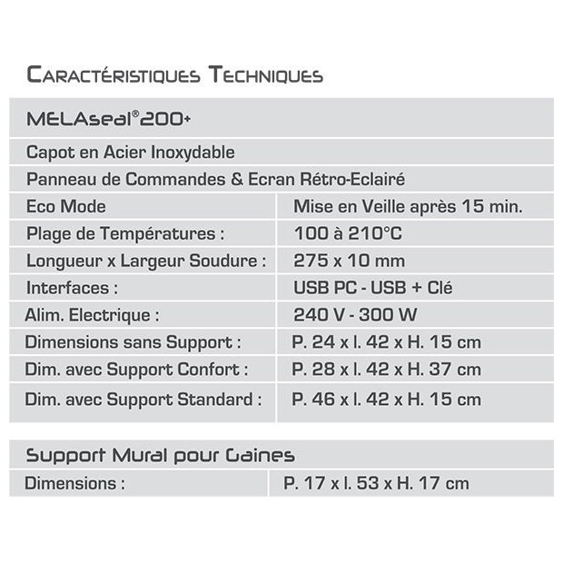 SOUDEUSE MELAG 200+ à impulsion